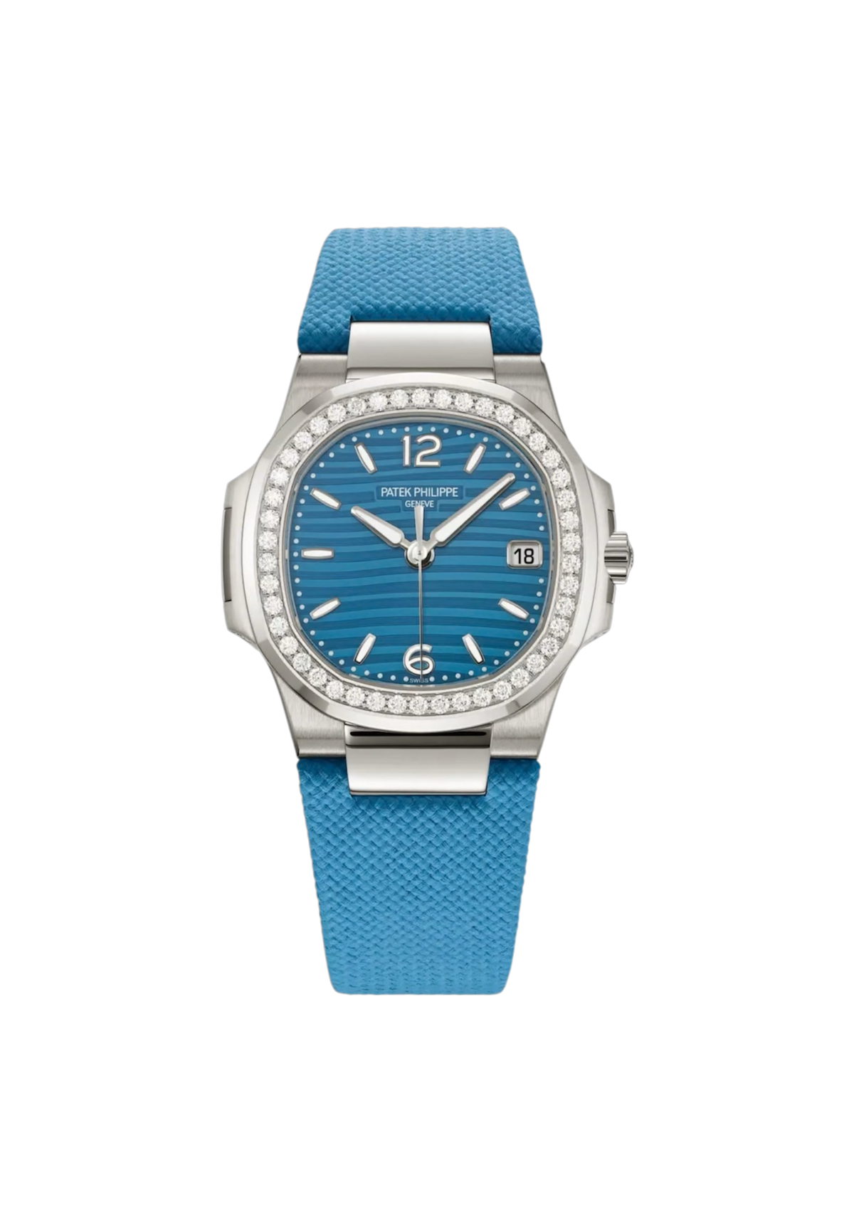 Patek Philippe Nautilus - Date - Central Seconds - Blue