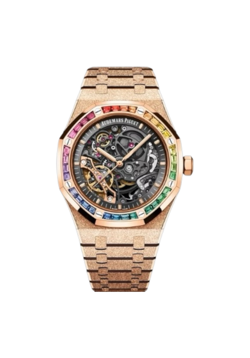 Audemars Piguet Royal Oak - Frosted Gold Double Balance Wheel Openworked