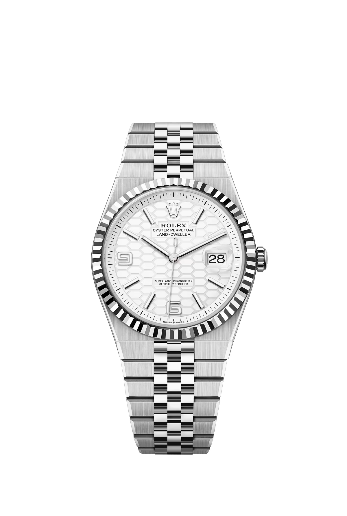 Rolex Land Dweller 40 - Steel and White gold